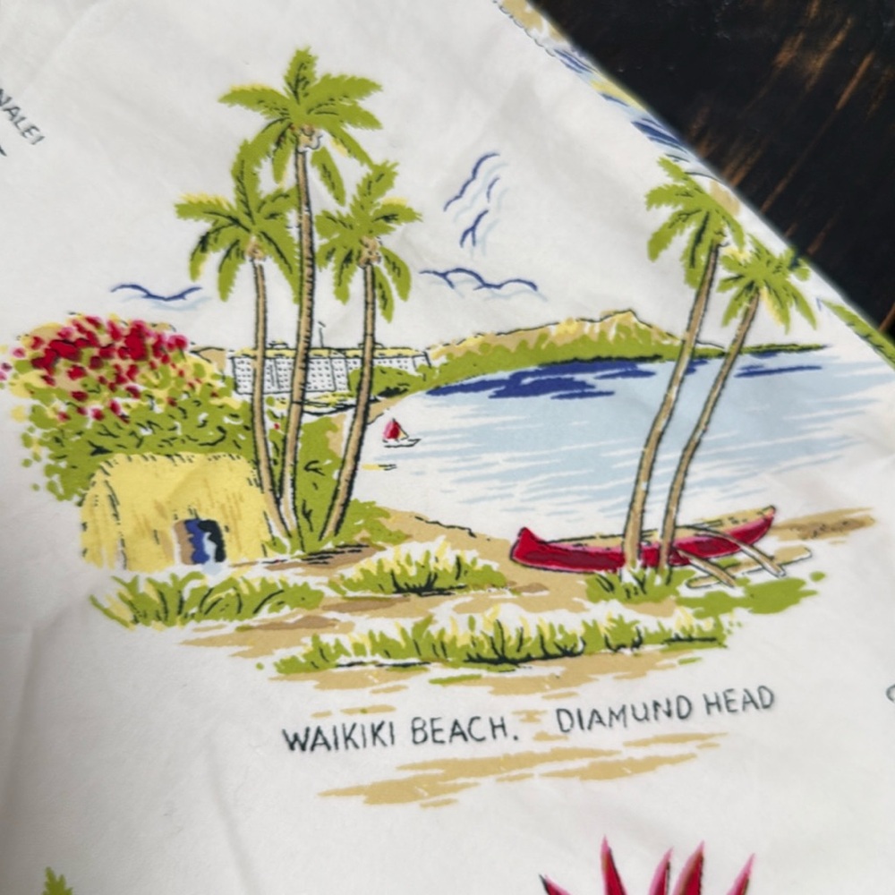 *RARE* J. Crew Hawaii Themed Strapless Dress - Picture 9 of 13